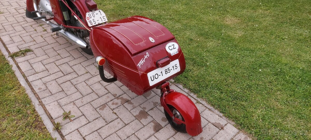JAWA 250/353 1961 + PAV 40 zapsáno v TP - 6