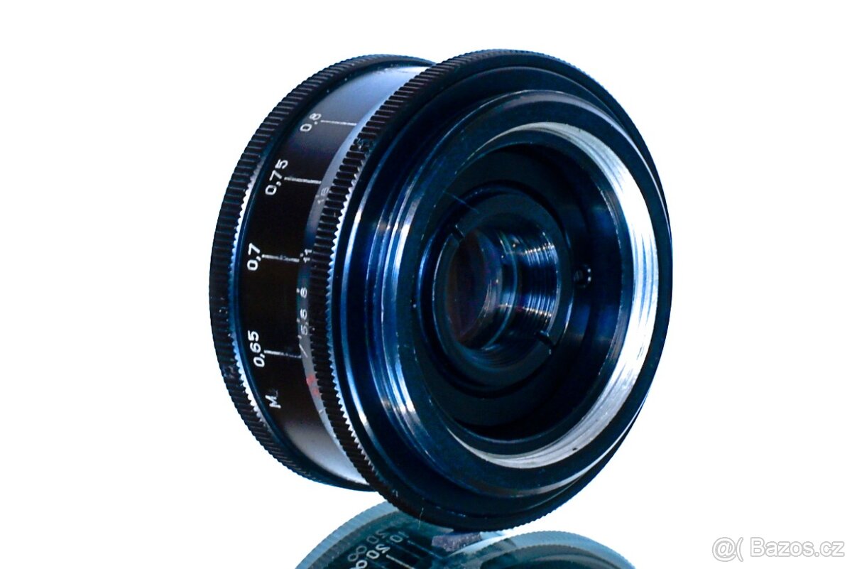 Industar KMZ ,,OHNIVÁK,, 3,5/50 R-W M42 TOP STAV - 6