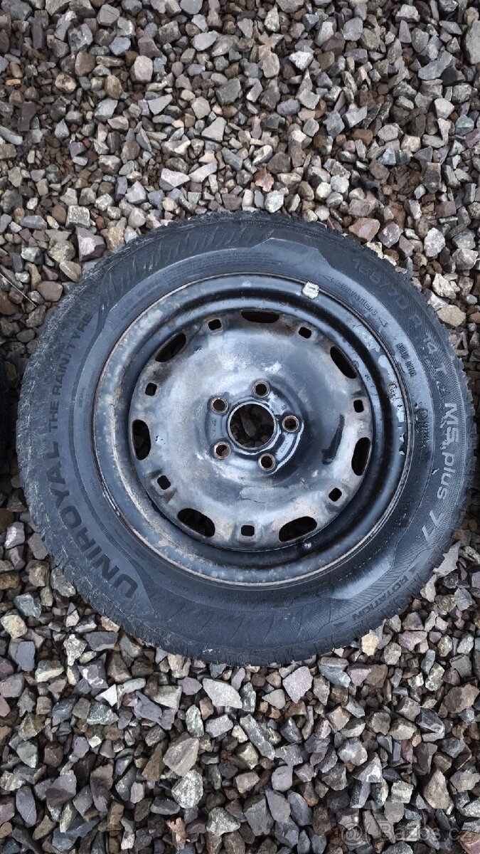 Plechová kola R14 4×100 Fabia / Polo - 6