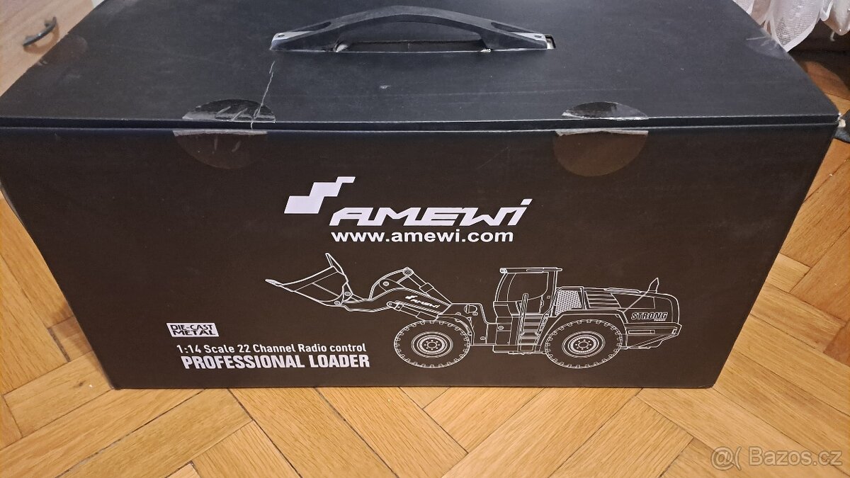 RC stavební stroje - nakladač, bagr, nákladní auto - 6