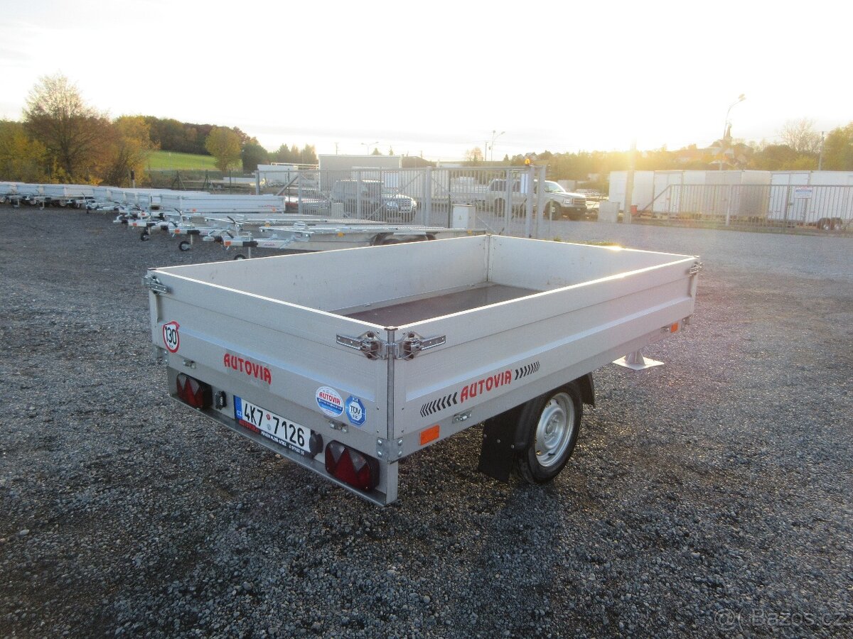 Bazarový přívěs ZV 22 750kg N1 2,55x1,50/0,35 - 6