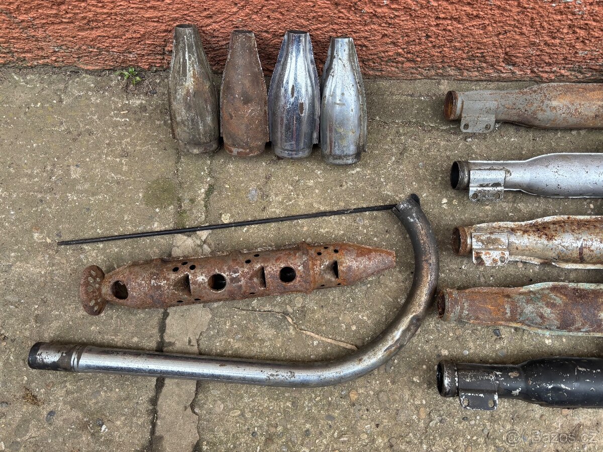 Výfuky jawa cz kyvačka - 6