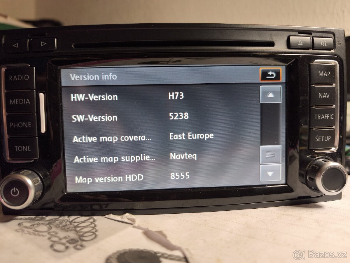 VW RNS510 7E0035680B Multivan aktualizované - 6