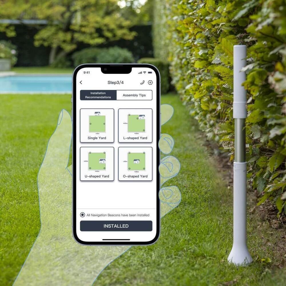 Nová robotická sekačka ECOVACS GOAT1-800G - 6