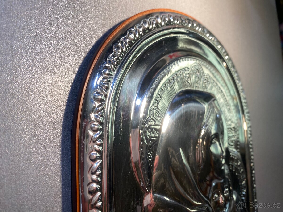 Obraz reliéf Madona s dítětem - 6