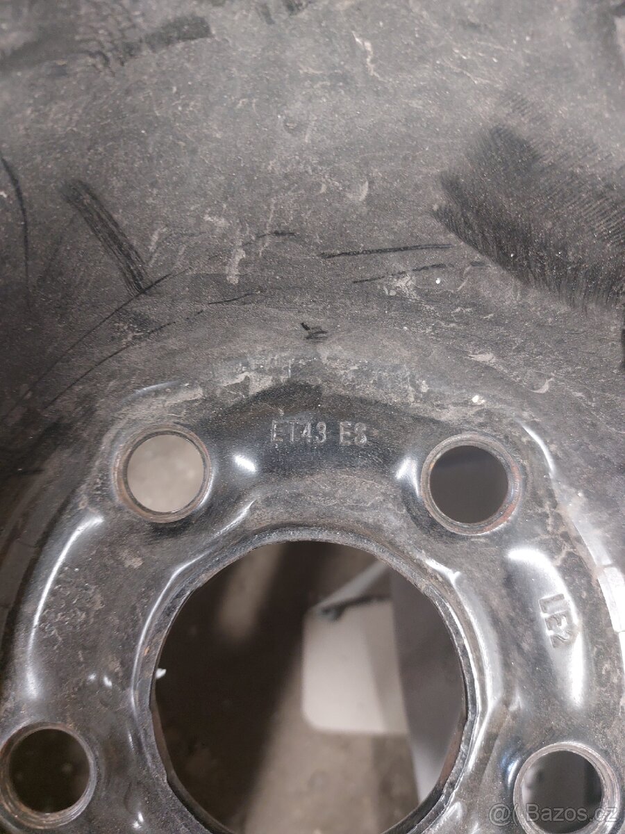 Plechový disk Fabia 4 ks - 6