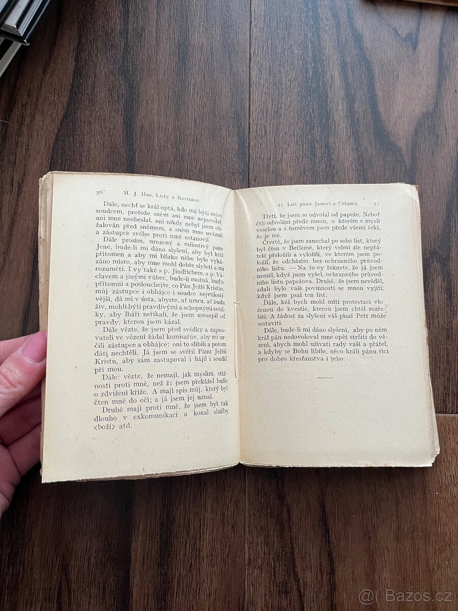 Listy z Kostnice Jan Hus, staré vydání - 6