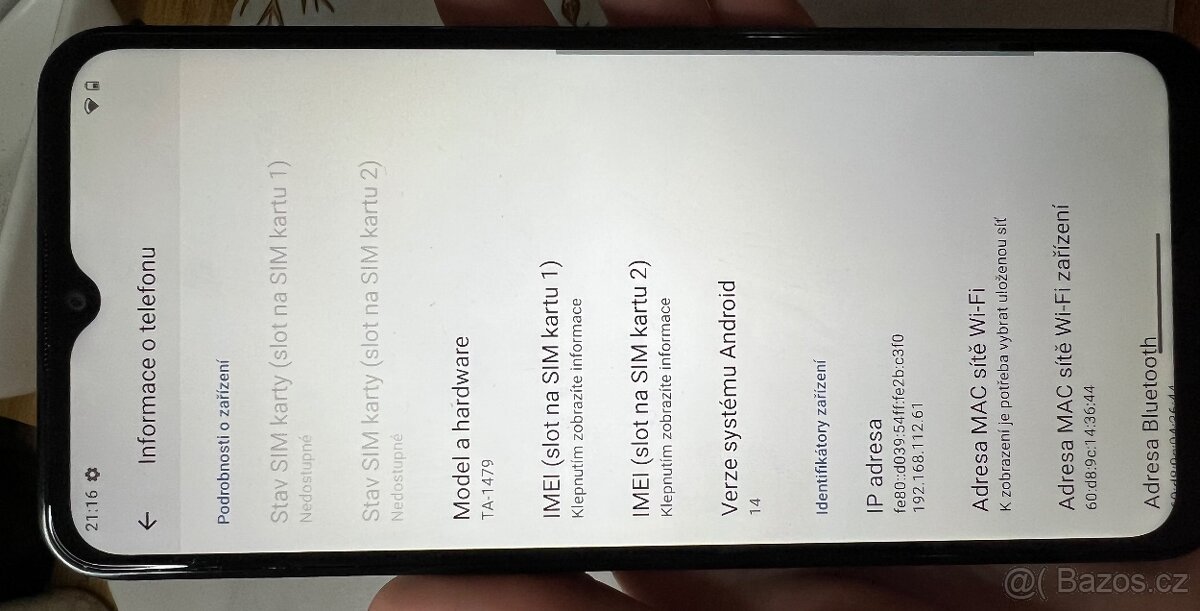 Nokia G60 5G černá 128GB TOP stav - 6