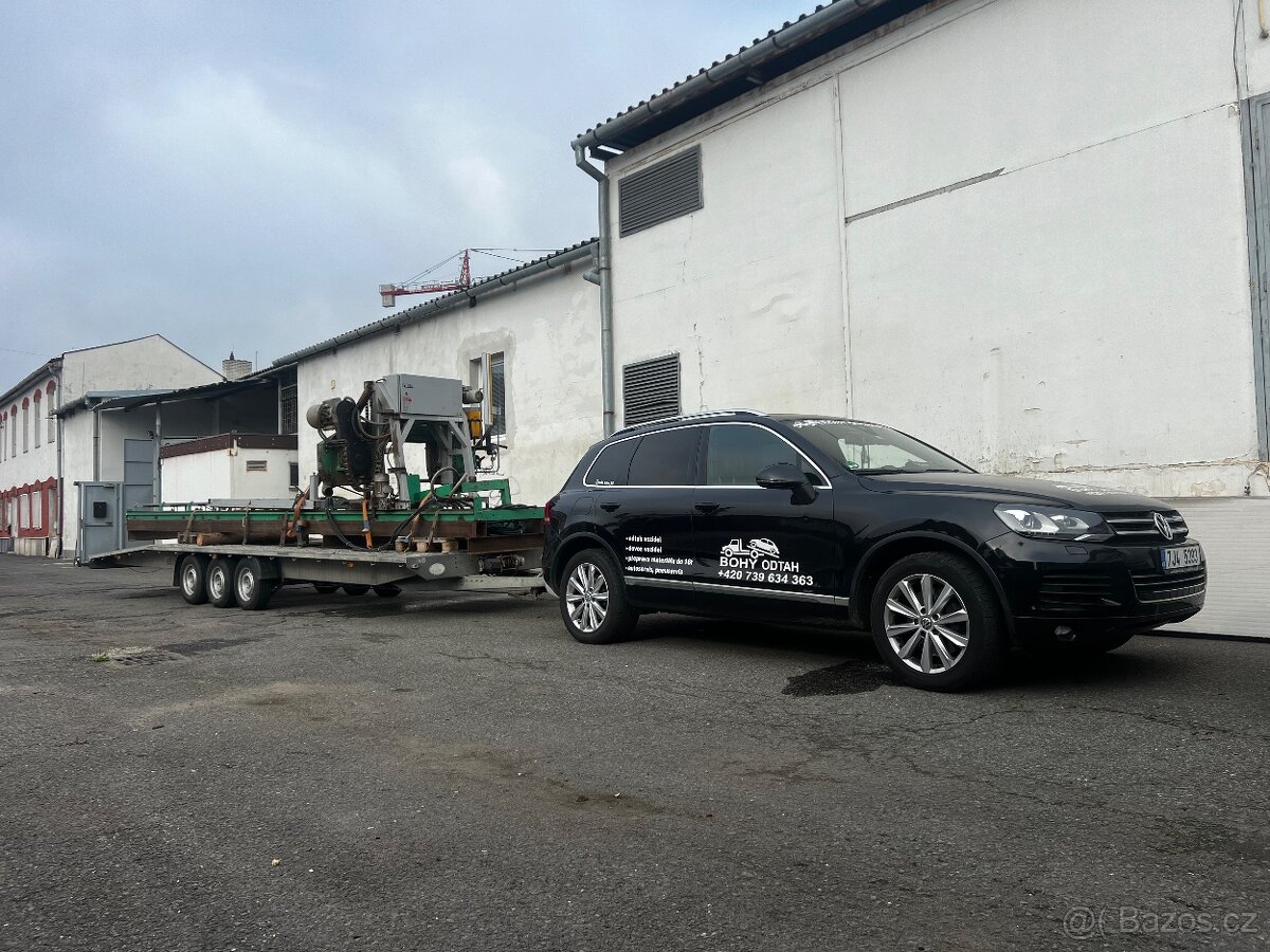 Odtah zemědělské techniky nadměrný náklad - 6