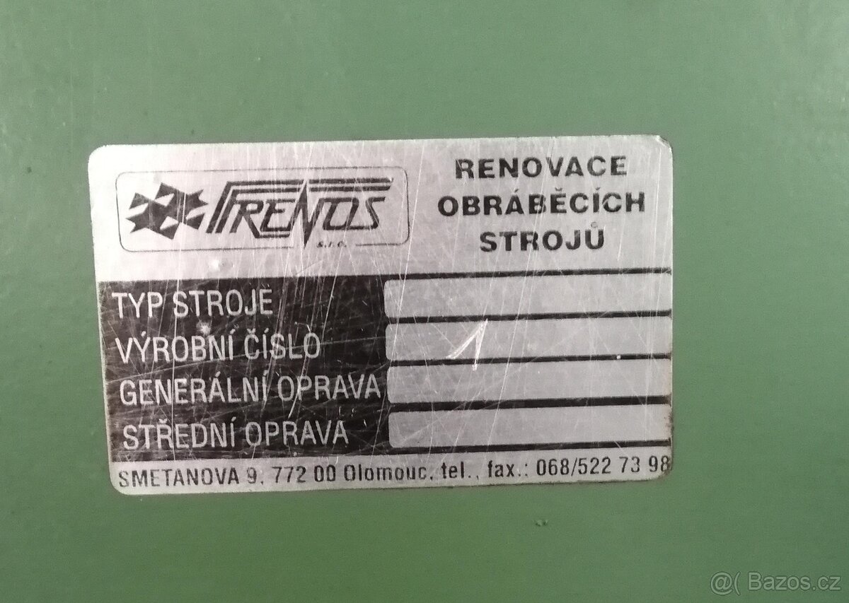 Frézka svislá FA 4V - 6