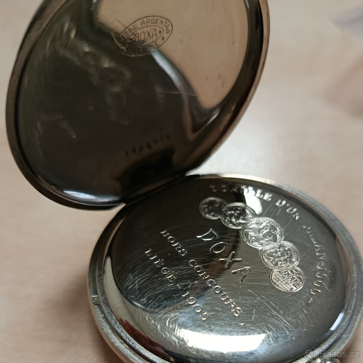 Švýcarské kapesní hodinky DOXA - Top stav - 6