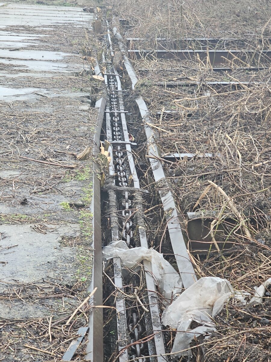 Koleje kolejnice na voziky, retez - 6