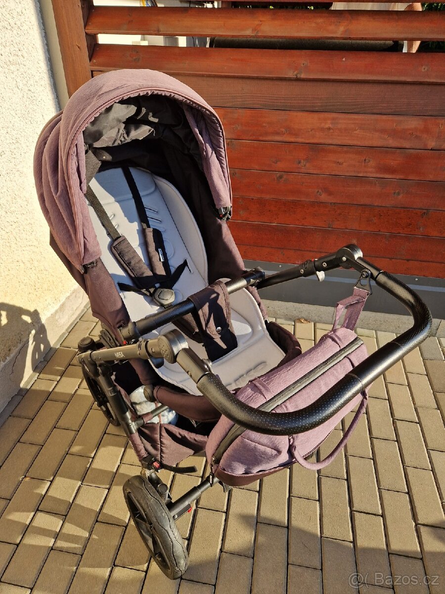 Kočárek 3v1 pěkný stav - 6