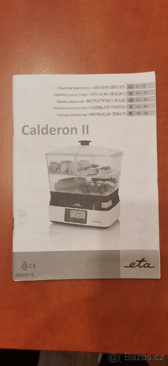 Elektrický parní hrnec ETA - 6