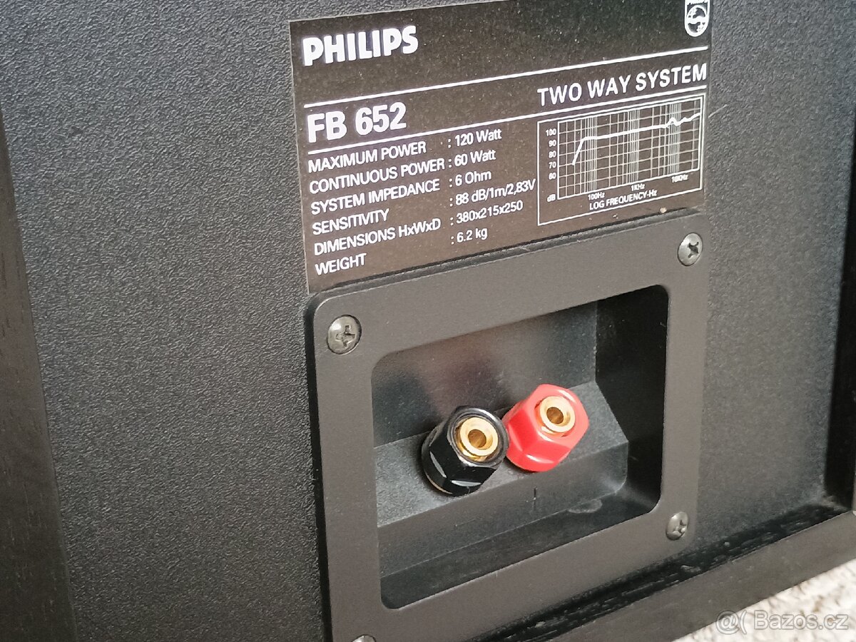 Philips FB 652 - dvoupásmové repro - 6