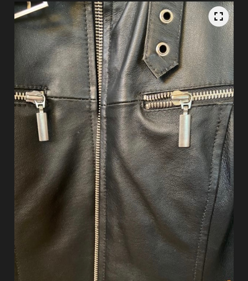 Křivák- kožená bunda KARA vel M - 6