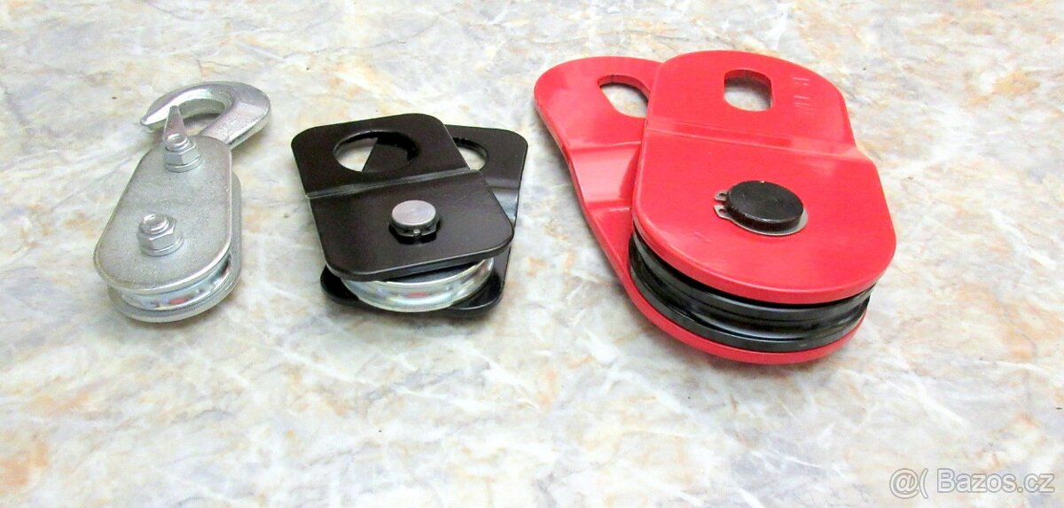 Kladka 2T,4T a 8T a lesnický hák pro těžbu dřeva - 6