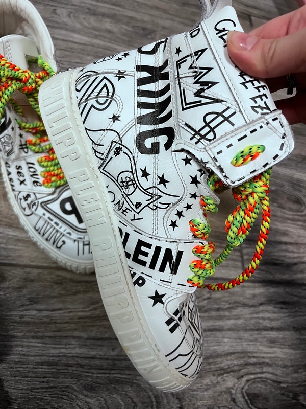 Luxusní kožené boty zn. Philipp Plein vel 40 - 6