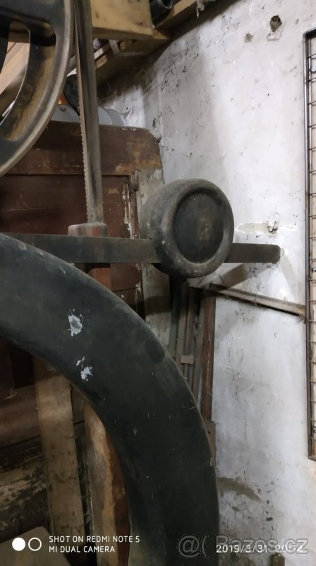 stará pásová pila původně na transmisi - 6