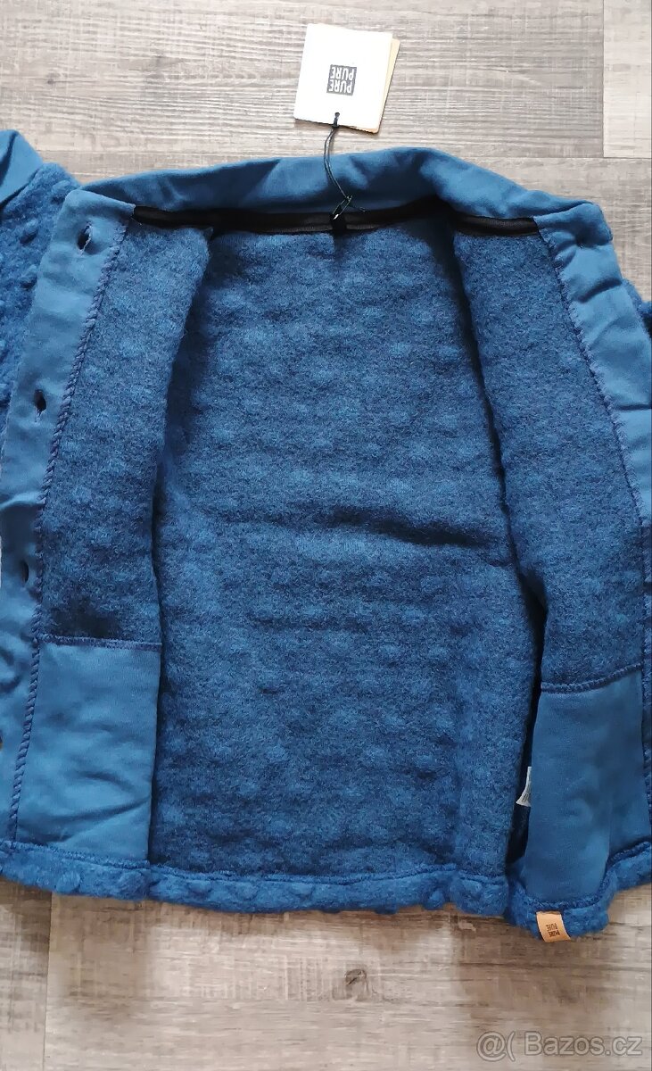 Vlněný kabátek Pure pure by Bauer vel.110/116 - 6