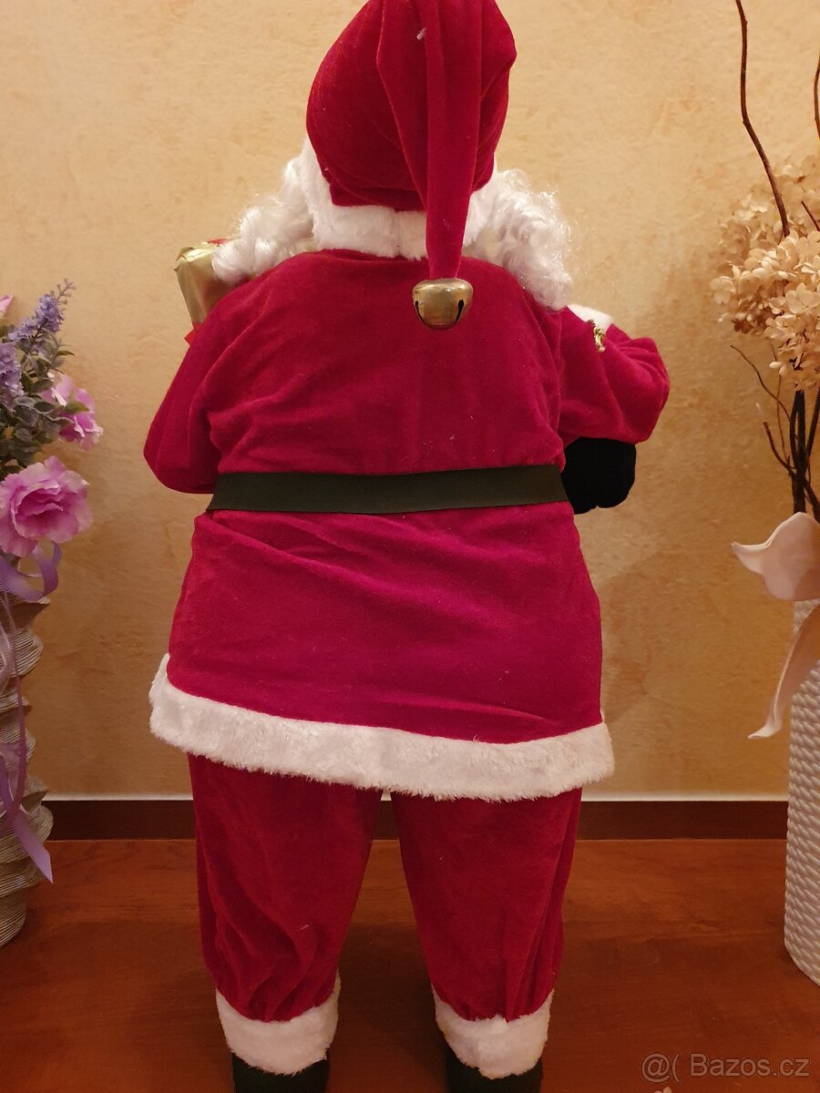 Dekorace - Vánoční Santa Klaus - 6