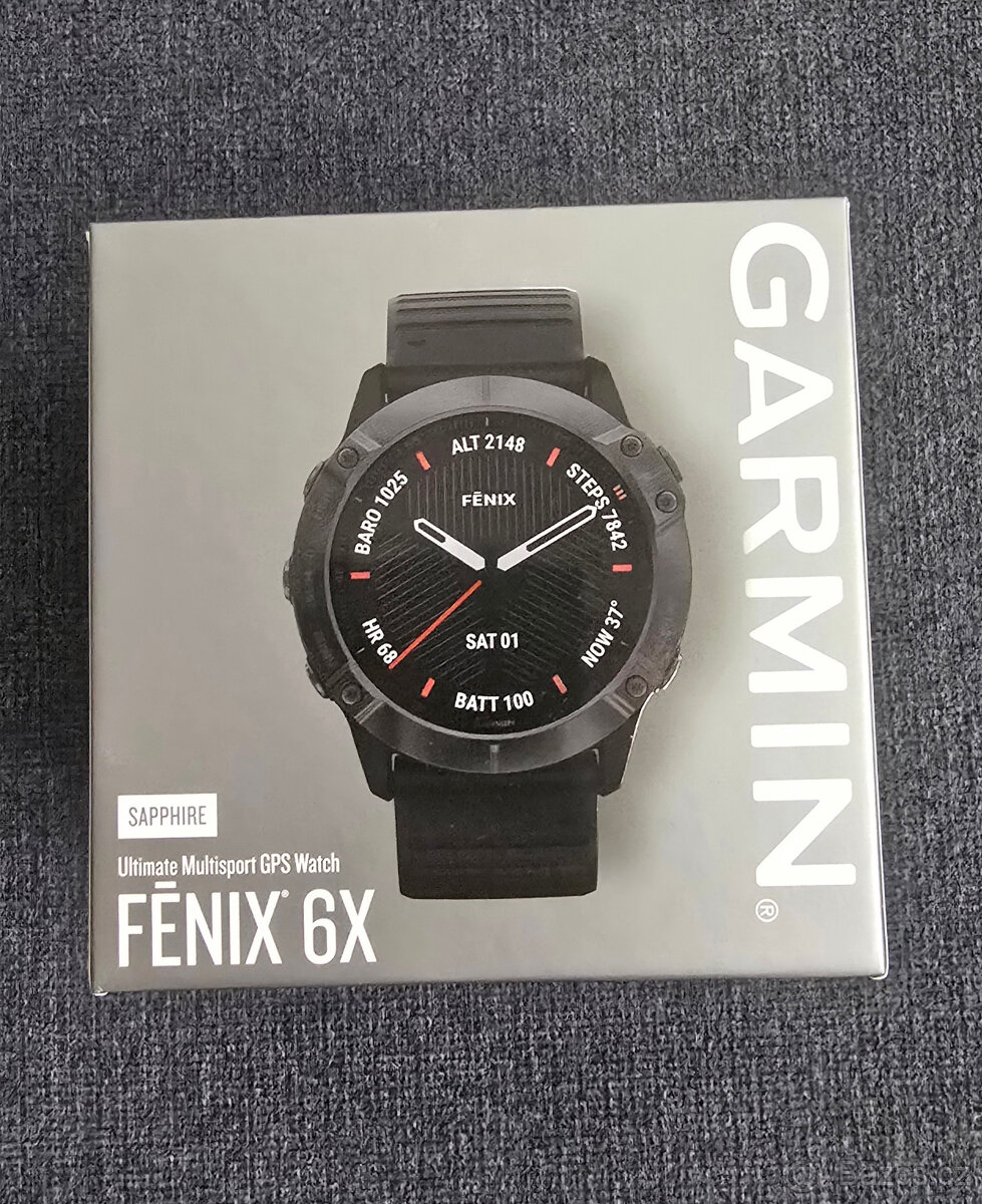 Garmin Fenix 6X PRO - Sapphire - 6