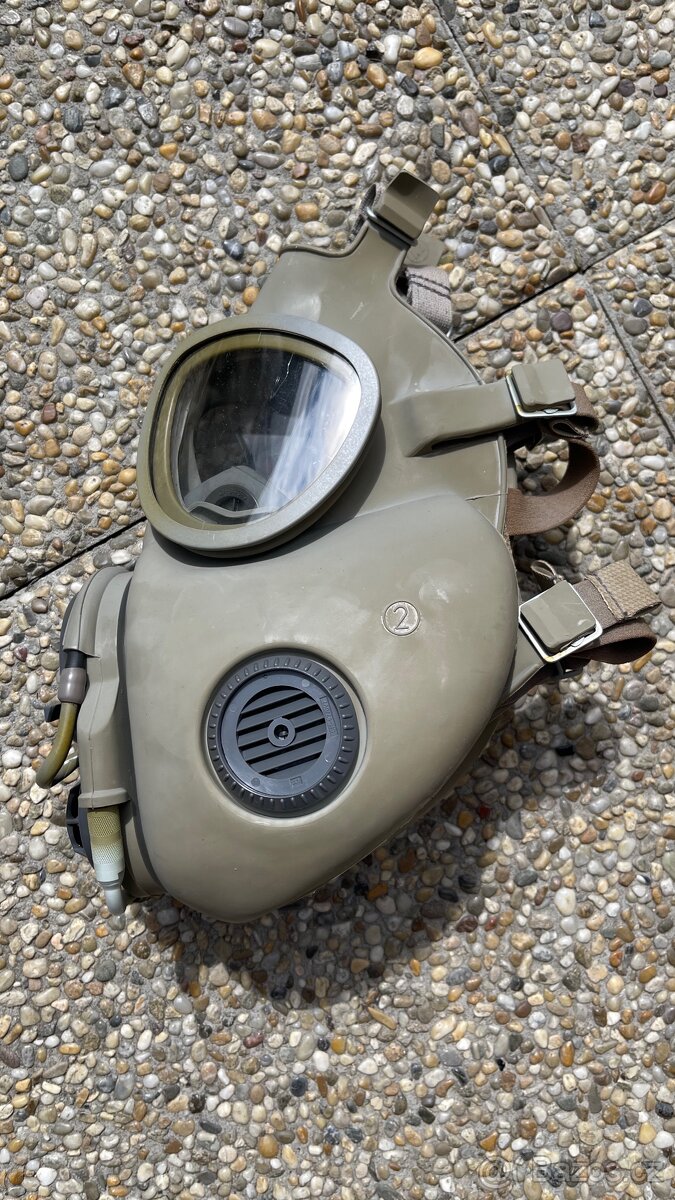 Ochranné plynové masky ČSLA OM-10M a OM-10 + filtr - 6