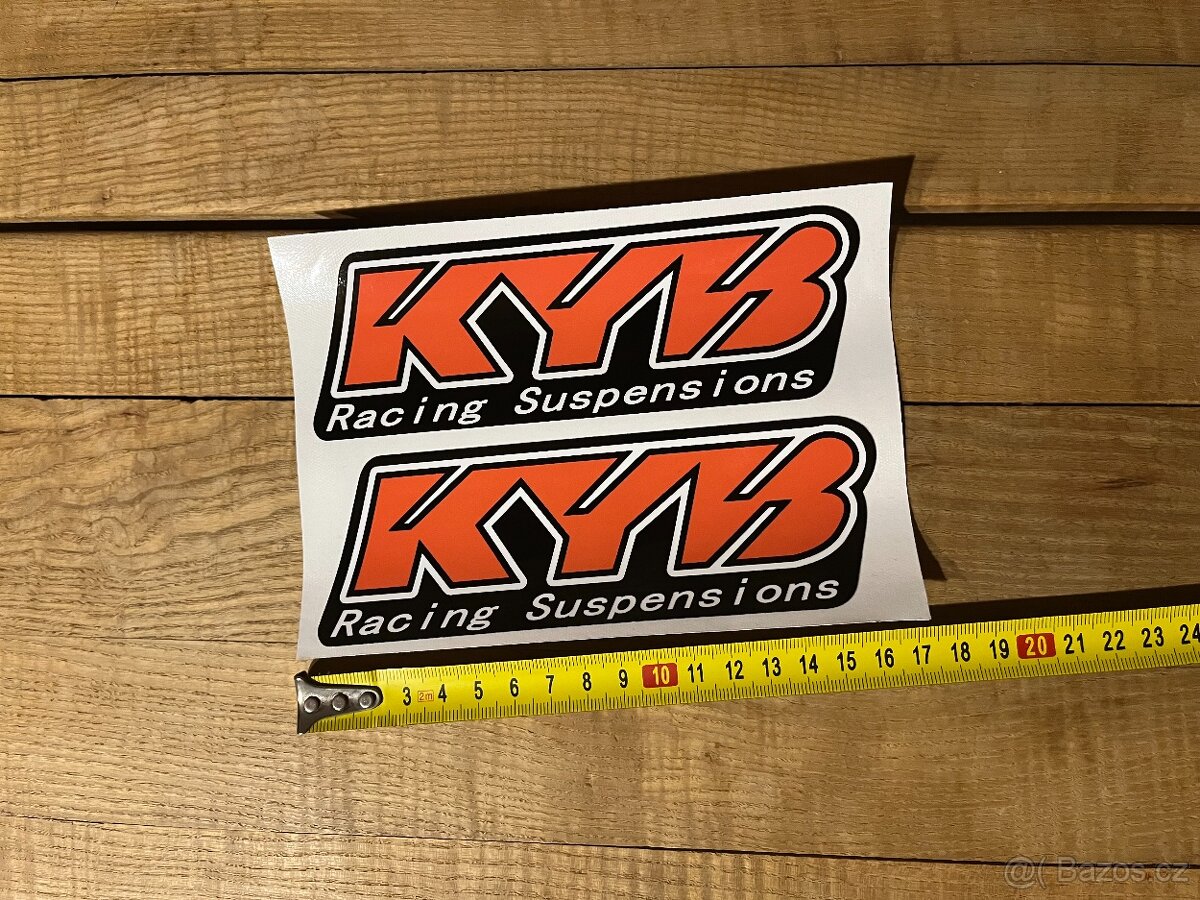Polepy/Samolepky tlumičů KYB, SHOWA, WP a ÖHLINS - 6