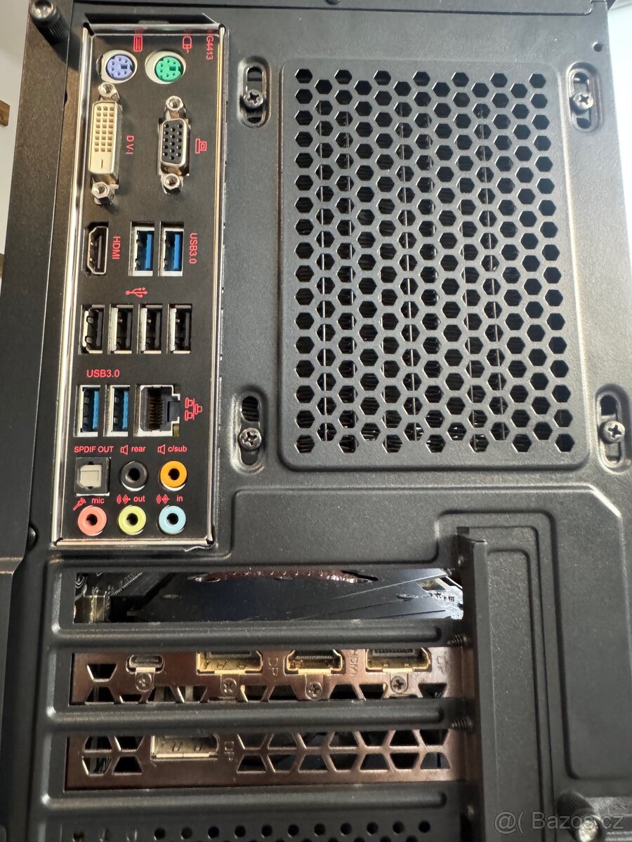 Herní PC i7-4790 | RTX 2060 Aorus | 16GB | AIO | RGB case - 6