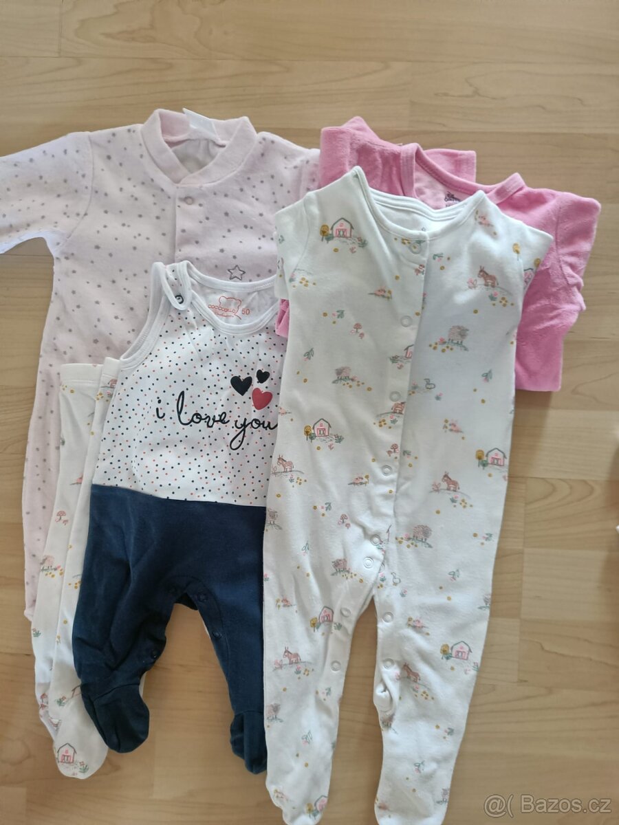 Mix oblečení pro miminko vel. 0-74 - 6