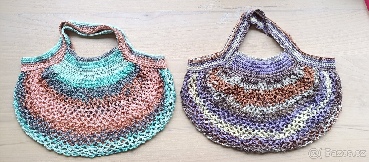 Háčkovaná síťovka (set matka dcera) - 6