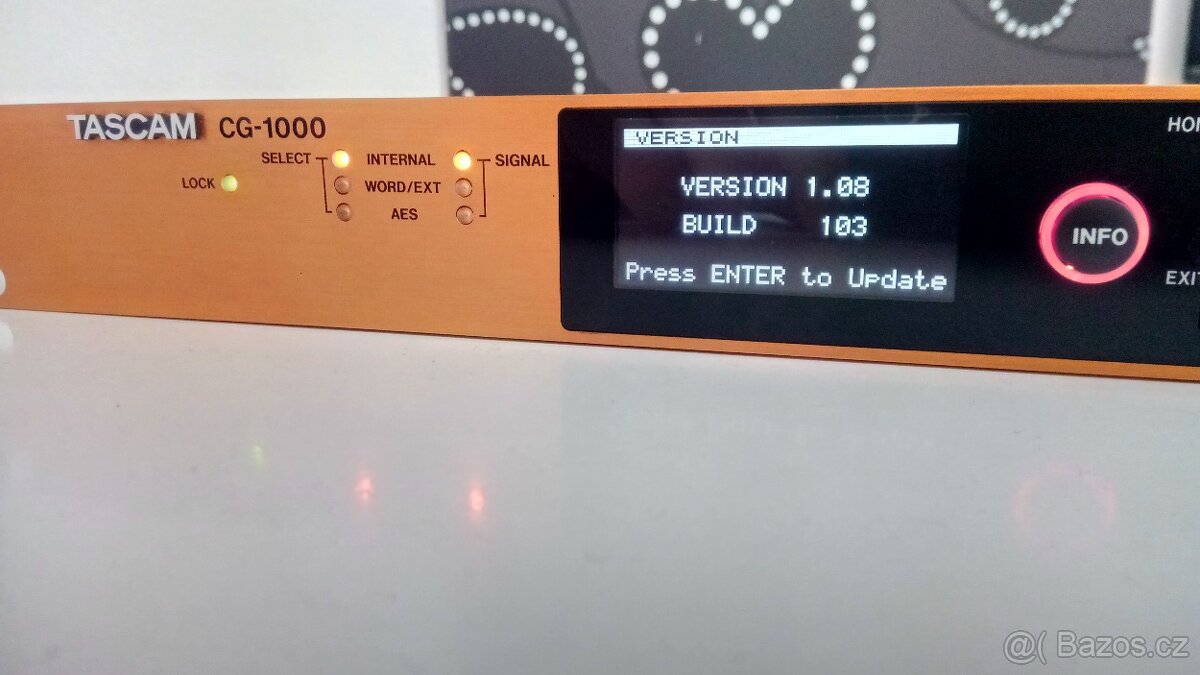 Master Clock Tascam CG-1000 - SLEVA - 6