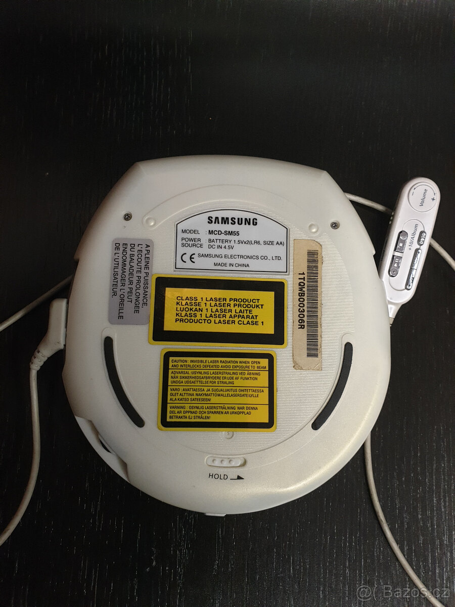 Samsung MCD SM55, MP3/CD přehrávač - 6