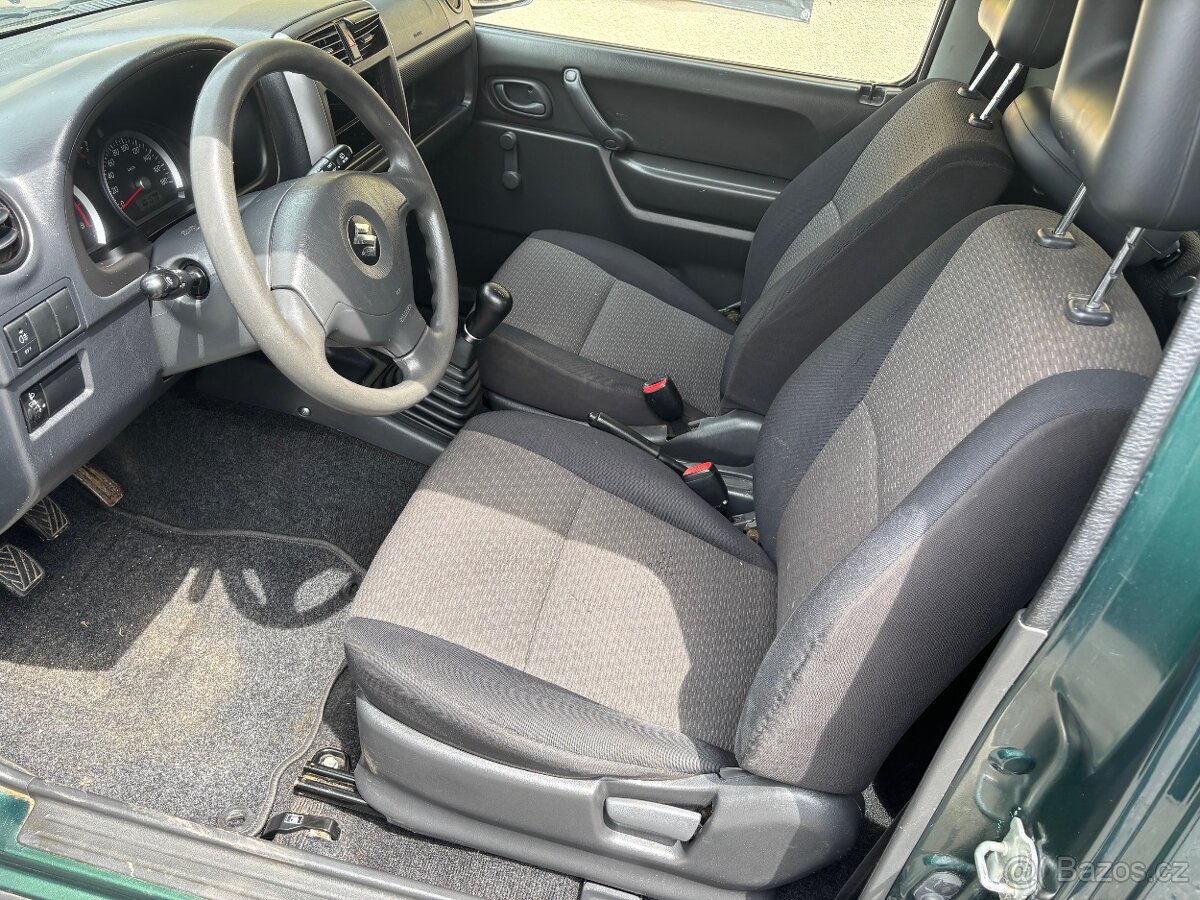 Suzuki Jimny 4x4 - rok2008,najeto101578KM,1.3benzín,62kw - 6