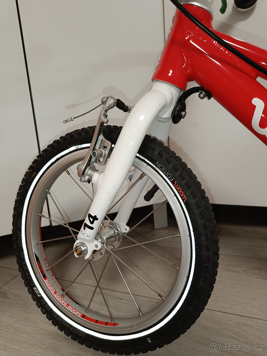 14" Dětské kolo Woom 2 - červená - 6