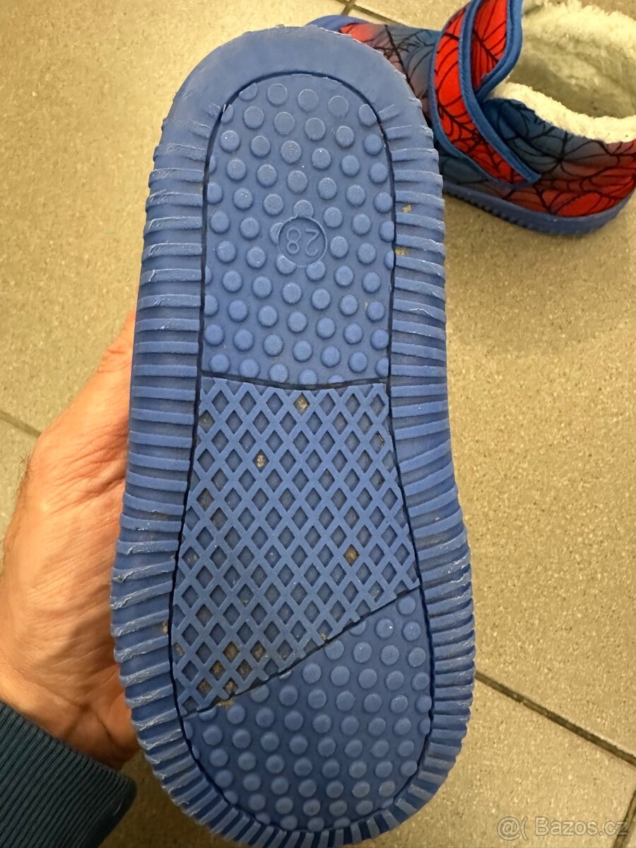Zimní boty Barefoot Spiderman vel.28 - 6
