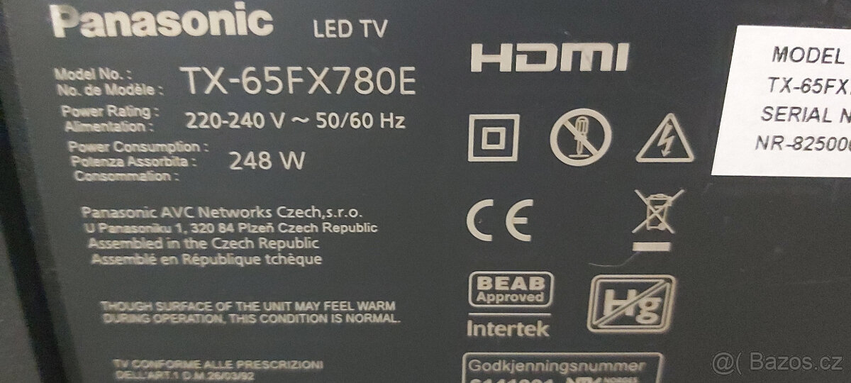 Televize Panasonic 65" - 6