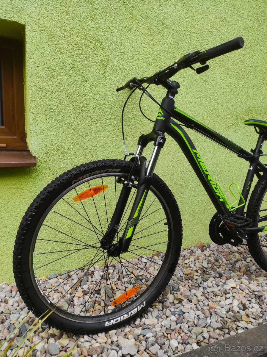 Značkové horské kolo Merida 26"/16" (černá/zelená) - 6