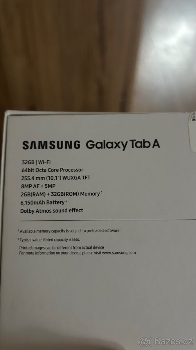 Tablet Samsung Galaxy Tab A 10,1" - 6