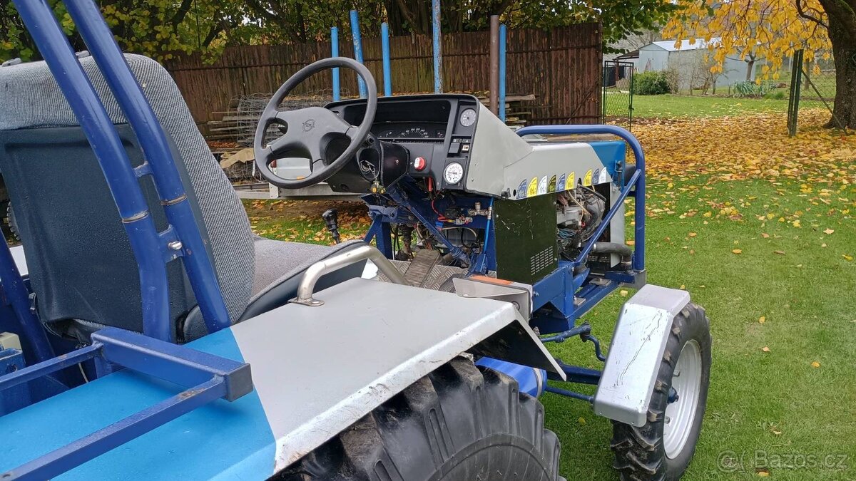 Traktor domácí výroby. - 6