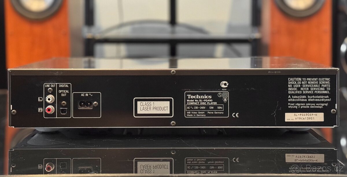 Technics SL-PG490 CD přehrávač - 6