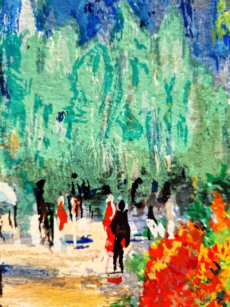 DIMITRI POLAK (ručne podpísané) (Serigrafia) impressionizmus - 6