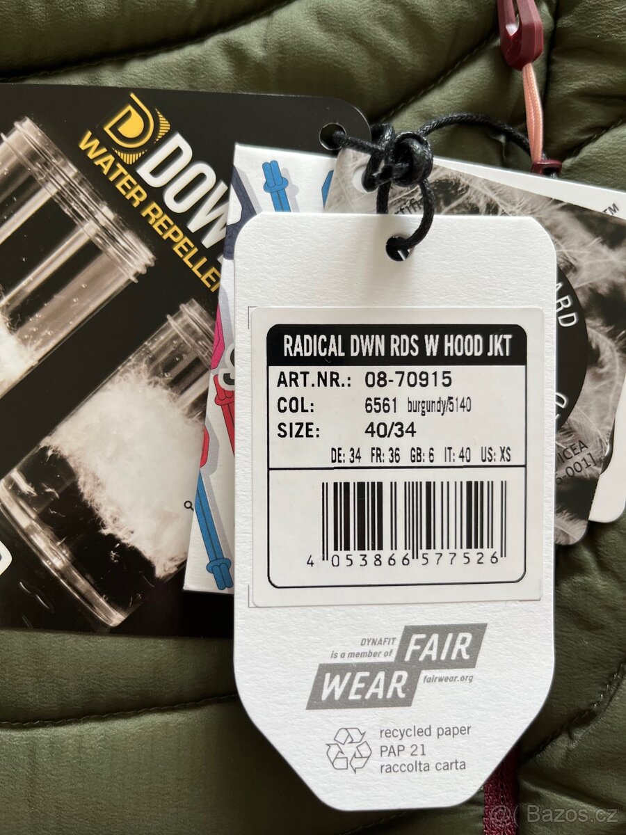 Nová péřová bunda Dynafit Radical Down, vel. XS - 6