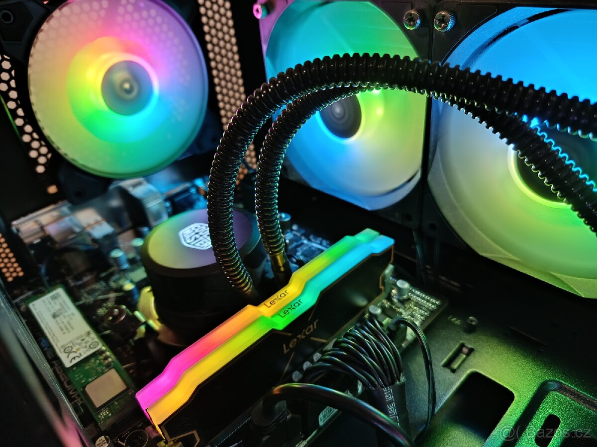 Herní PC: RTX 5070, R5 7600x, 32Gb DDR5, ZÁRUKA - 6