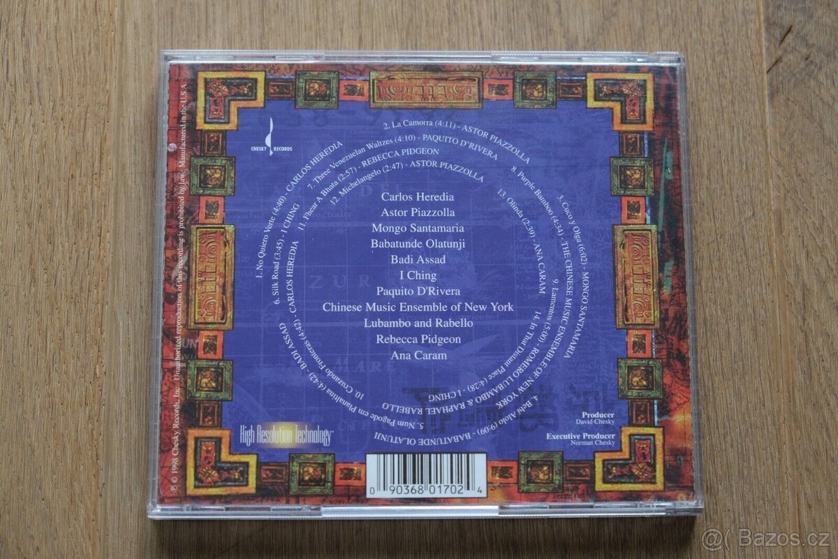 Various Music For A New World w0170 Chesky records - 6