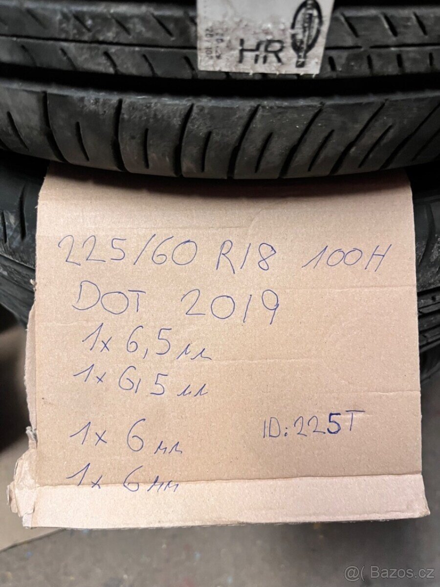 225/60 R18 100H letní pneu Dunlop - 6