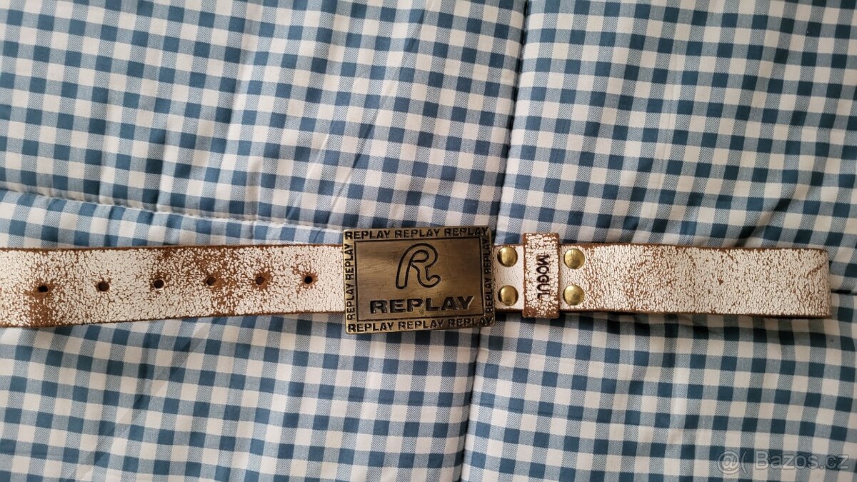 Kožené pásky s přezkou - 6