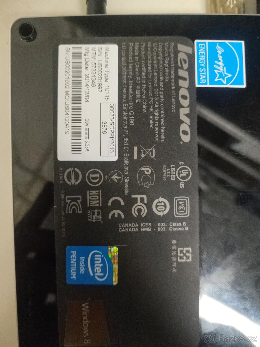 Lenovo Q190 mini PC + monitor Samsung - 6
