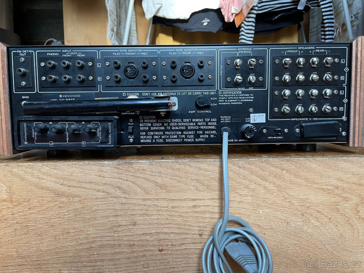 receiver Kenwood KR 6340 + Kenwood KCD 2 modul - 6