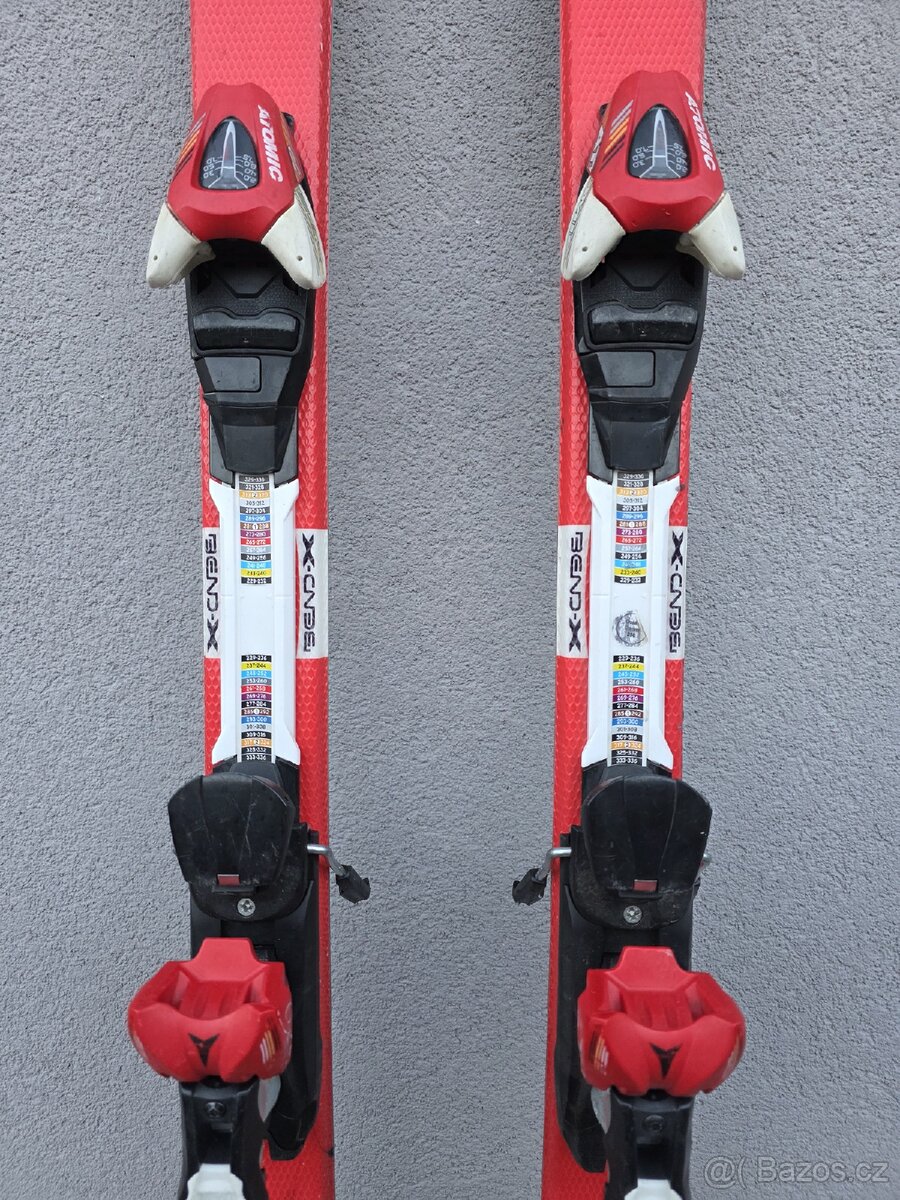 Lyže ATOMIC REDSTER, 150 cm + lyžáky - 6